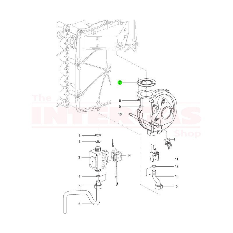 Intergas Fan Seal (877807)