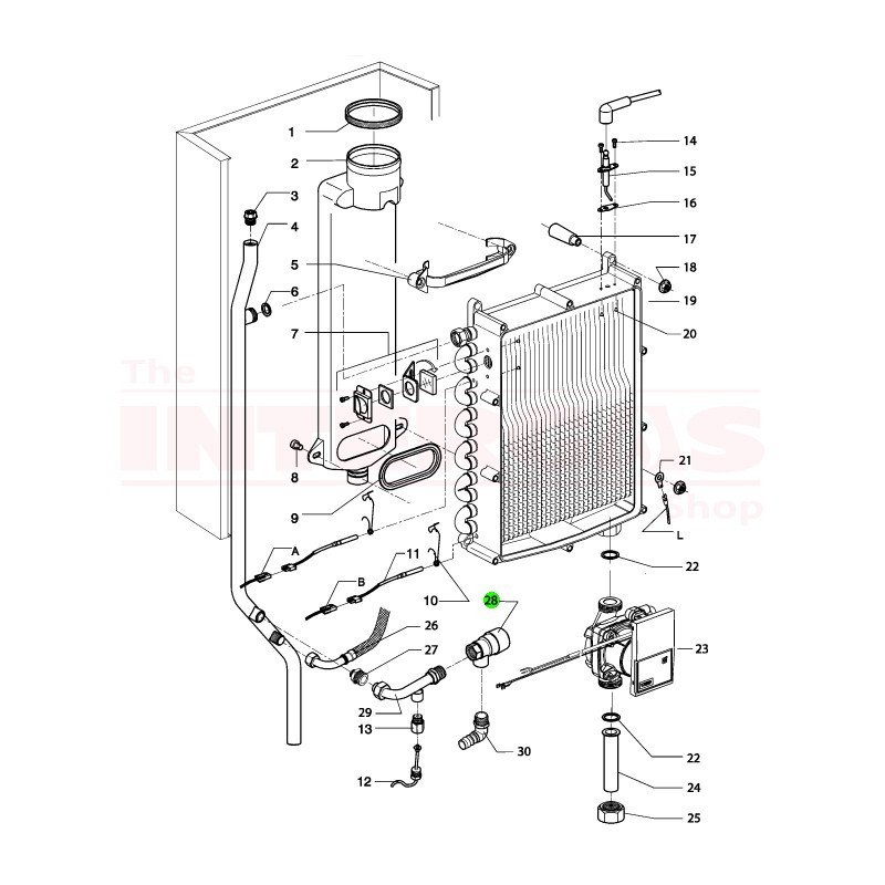 Intergas Rapid Pressure Relief Valve (844097)