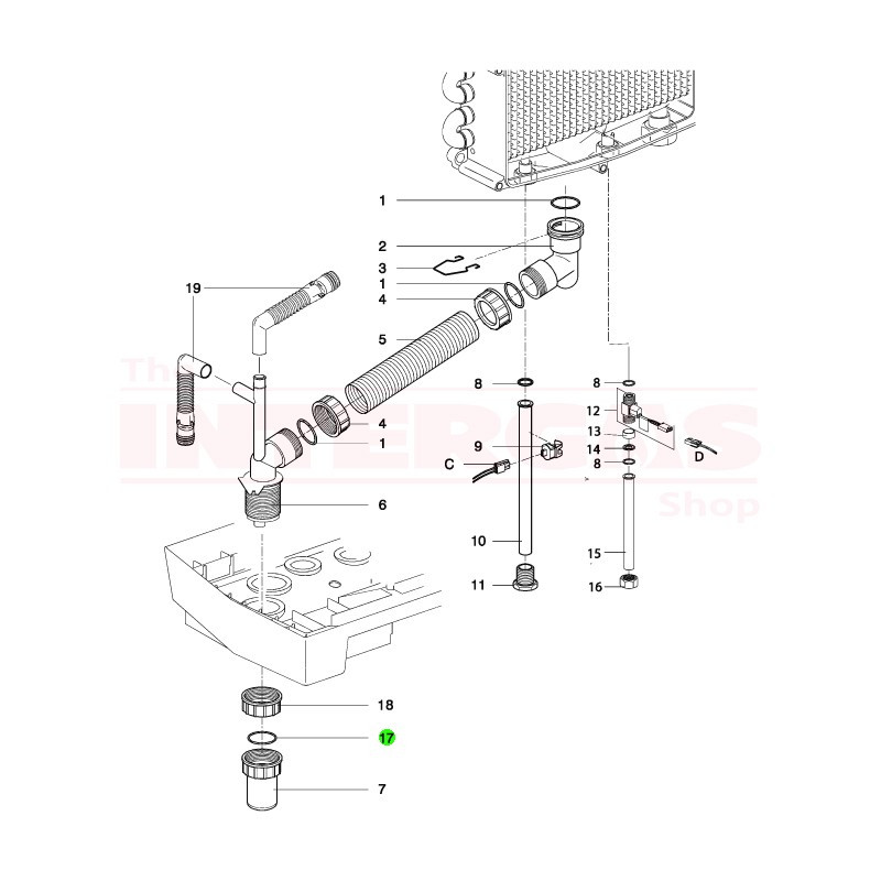 Intergas Rapid Condensate Trap Seal (873997)