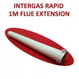 Intergas Rapid 1000mm Flue Extension | 086649 | The INTERGAS Shop.co.uk
