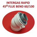 Intergas Rapid 45° Flue Bend (087616)