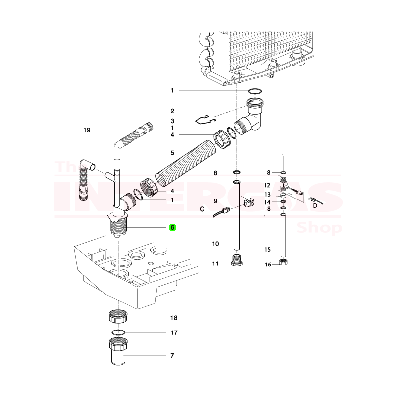 Intergas Rapid Condensate System Bottom Side (845587)