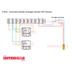 X Plan Diagram Using ESi High Limit - The Intergas Shop