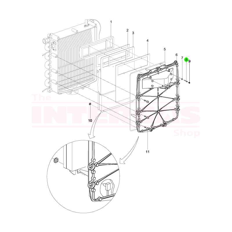 Intergas Burner Screw (362217) | © The INTERGAS Shop