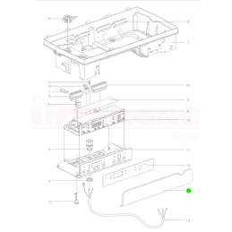 Intergas HRE 28kW & 24kW Front Display Cover (845307)