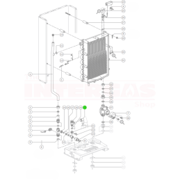 Intergas Rubber Elbow (510124)